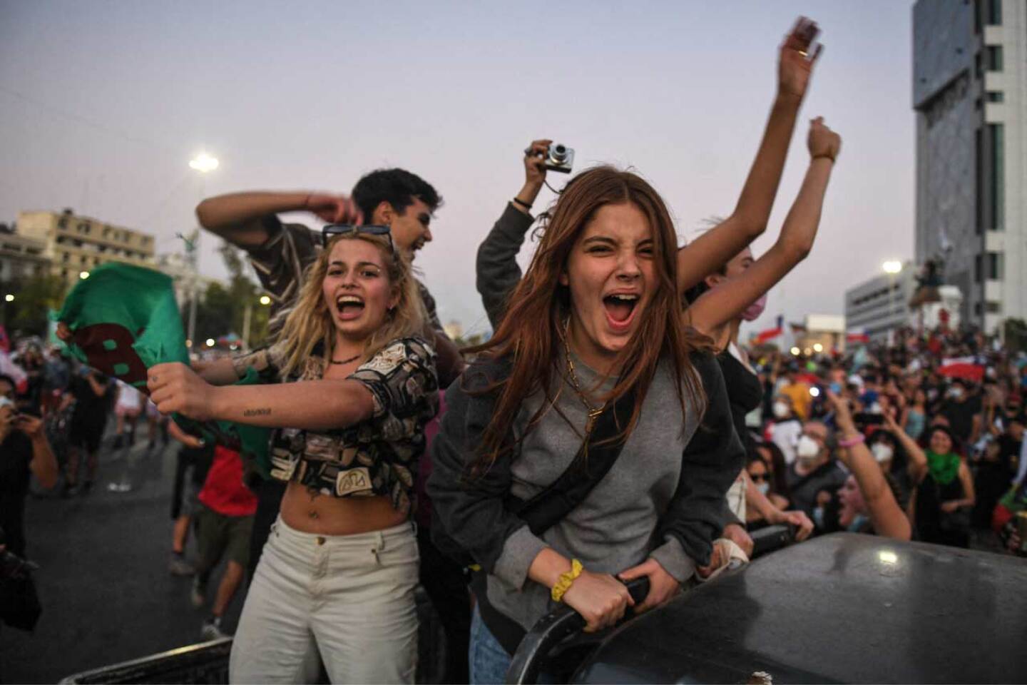 CHILE-ELECTION-RUNOFF-BORIC-SUPPORTERS