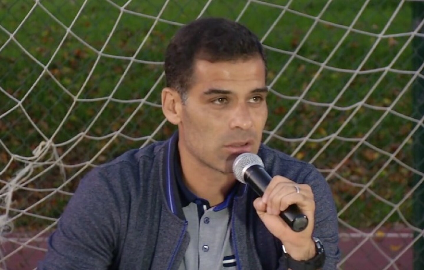 Rafa Márquez conferencia narco