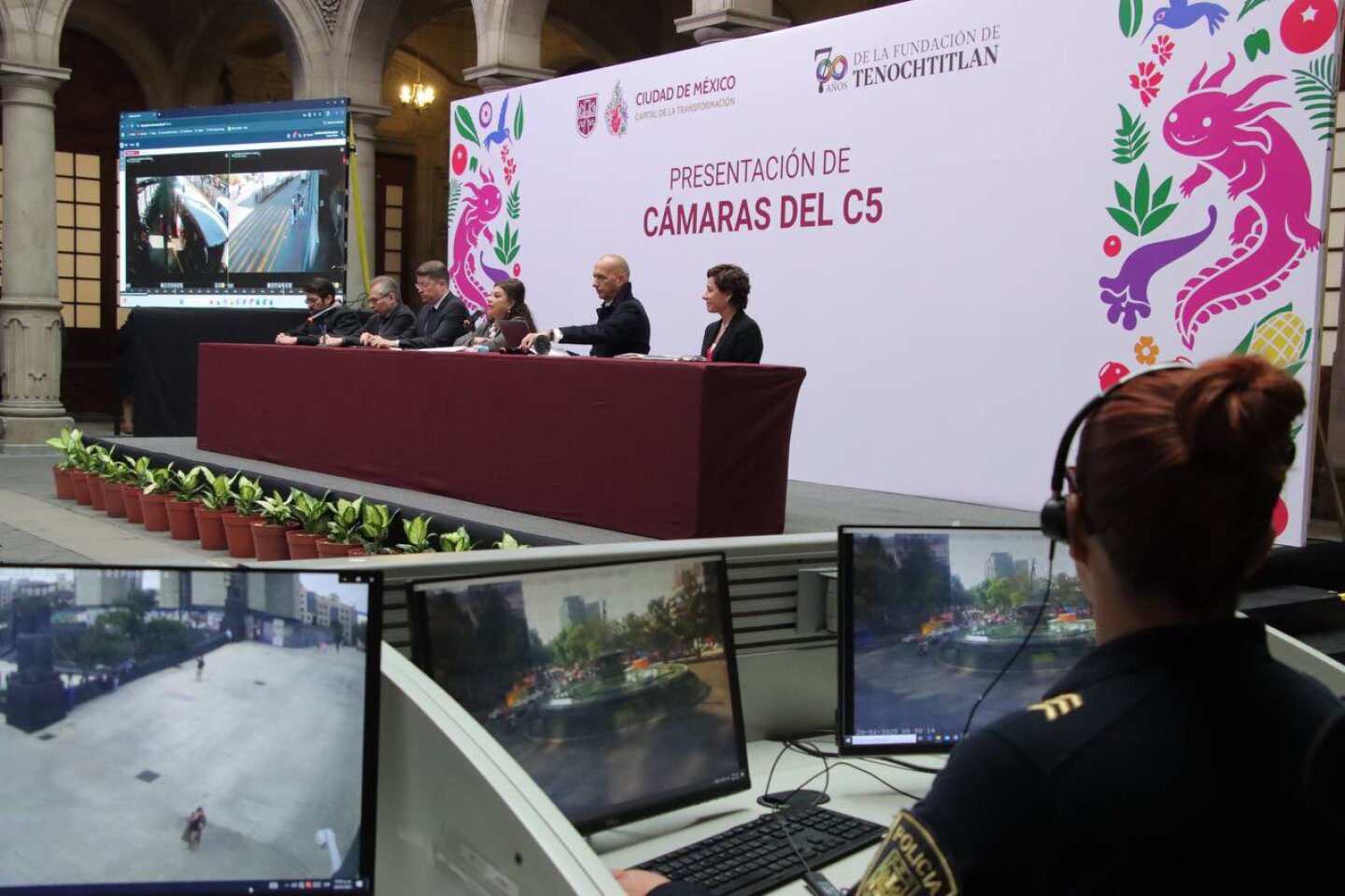 Nuevas cámaras C5 CDMX