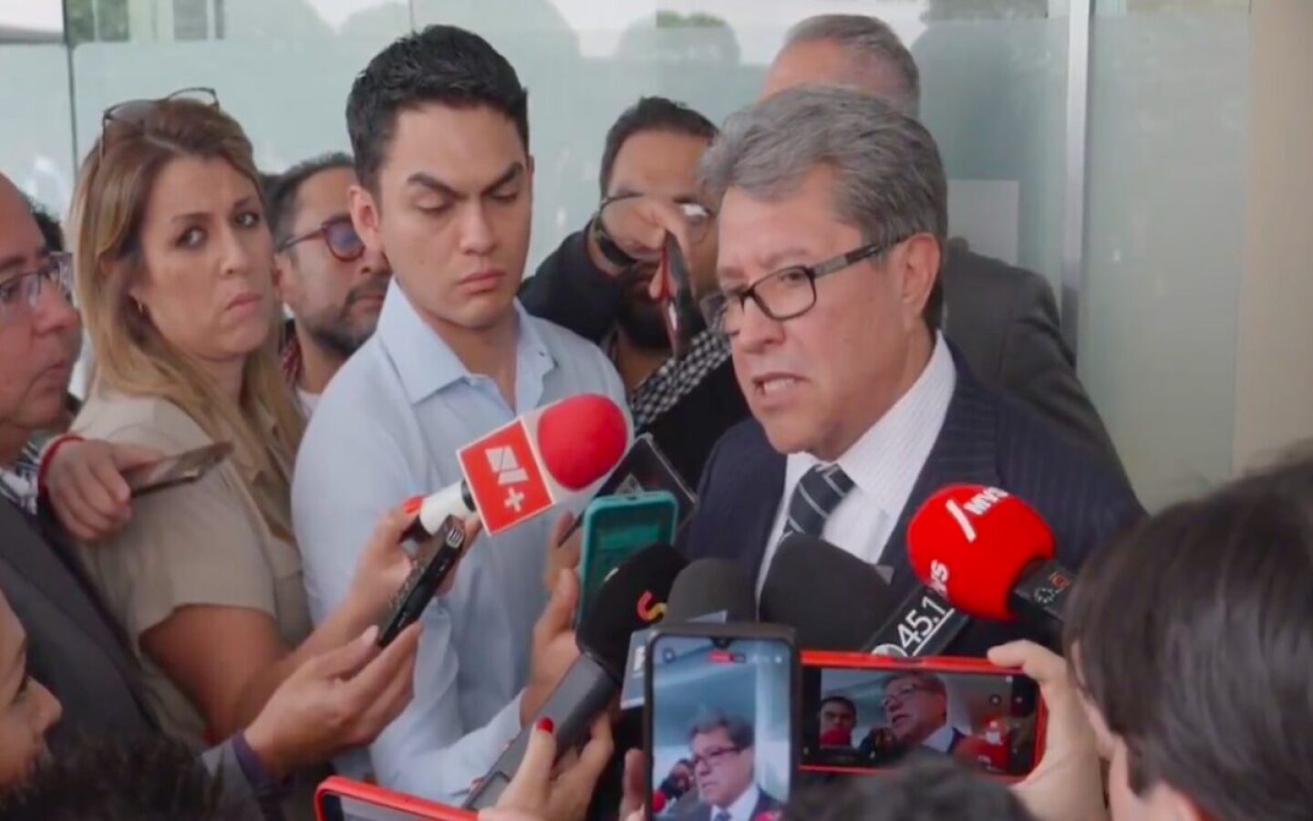 Ricardo Monreal inseguridad