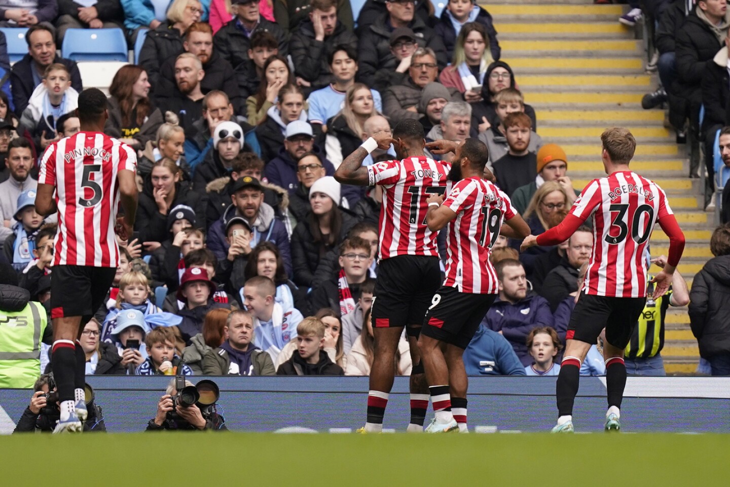 English Premier League - Manchester City vs Brentford FC