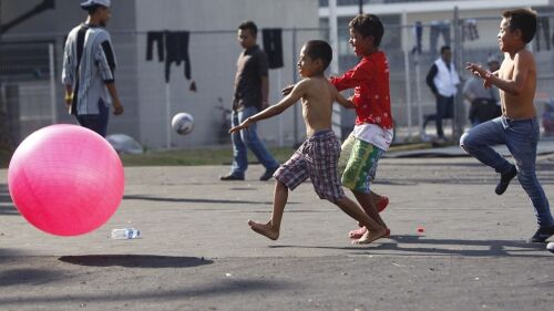 DIF y niños migrantes