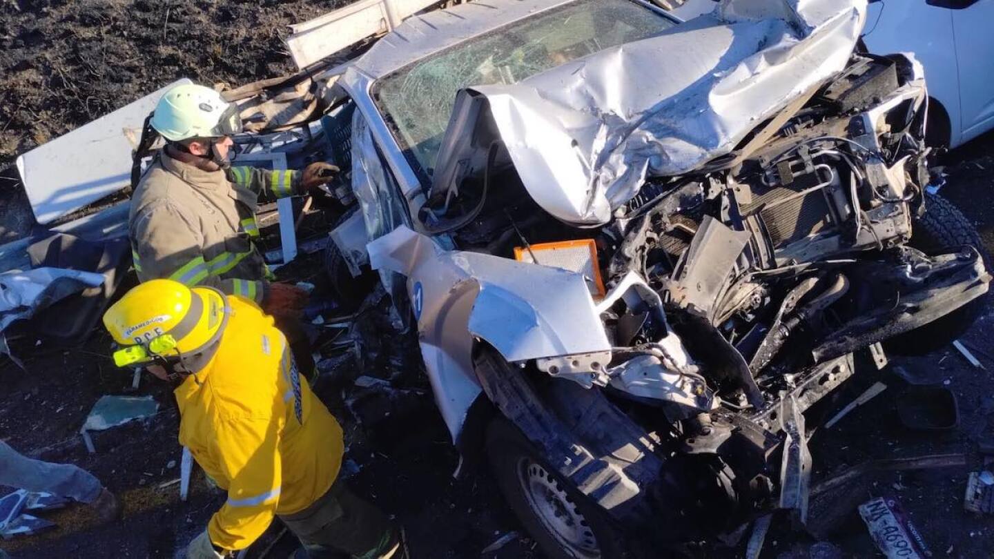 Accidente en la Morelia-Pátzcuaro