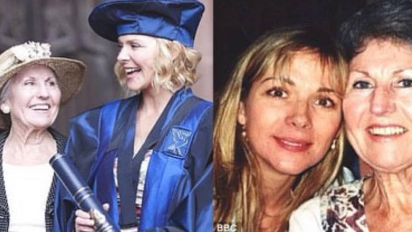murio mama de kim cattrall