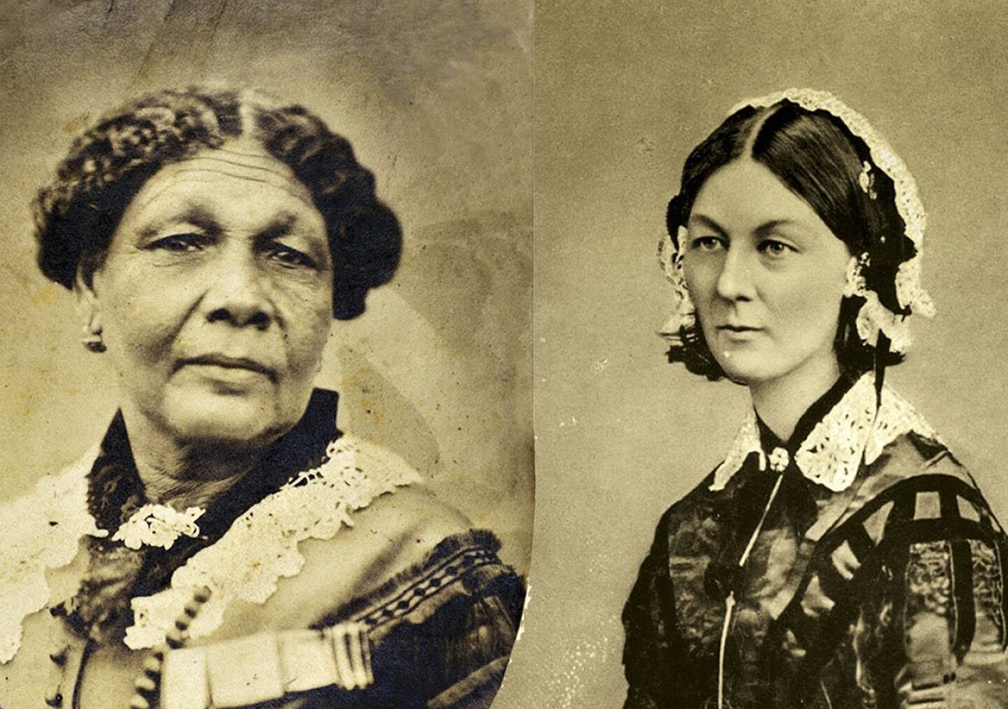 Mary Seacole y Florence Nightingale