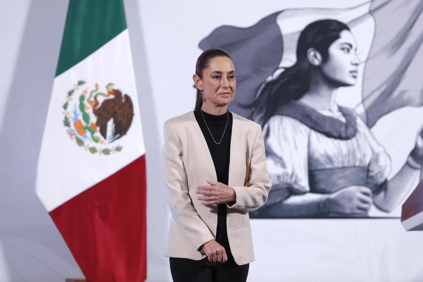 Sheinbaum afirma que "no permitirá el injerencismo" del próximo director de la DEA