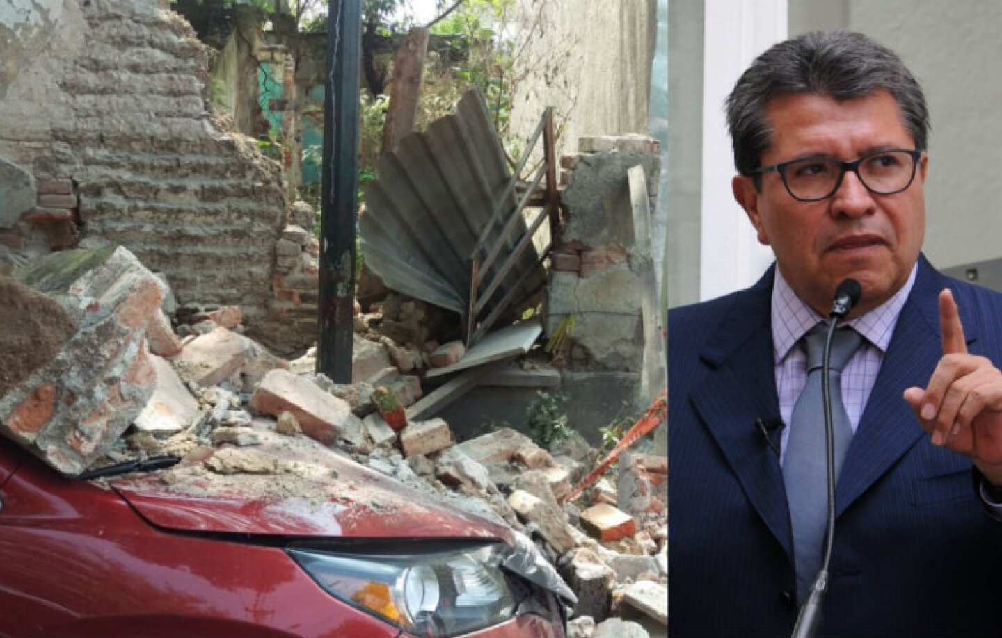 Monreal plan CDMX Sismo