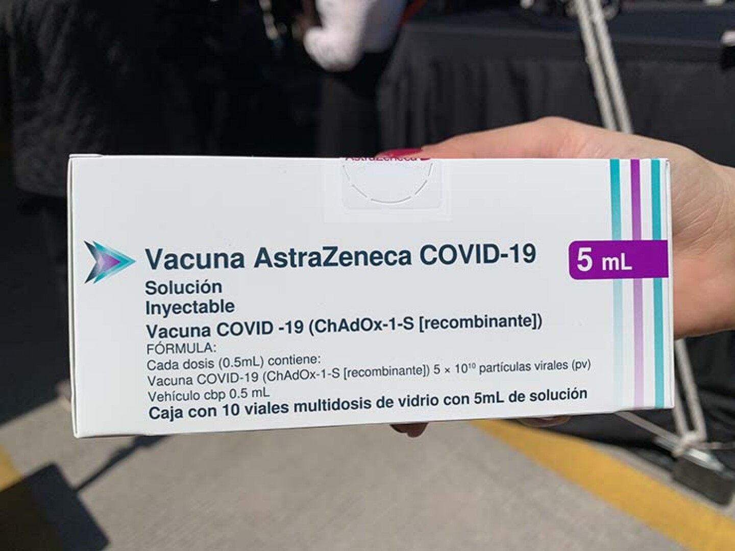 AstraZeneca envasado en México
