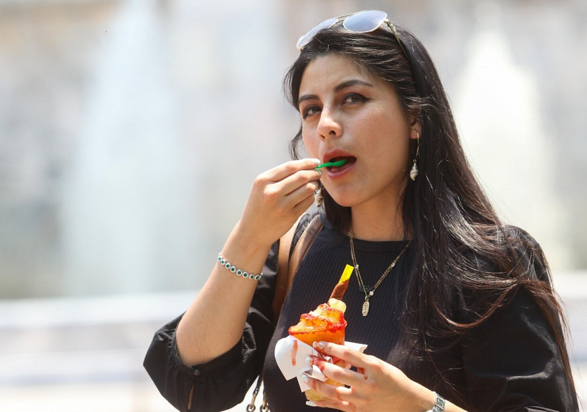 calor mujer Fuerte Calor en la CDMX (4)