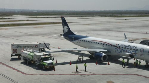 Avión de Aeroméxico