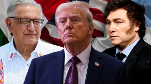 AMLO, Trump y Milei