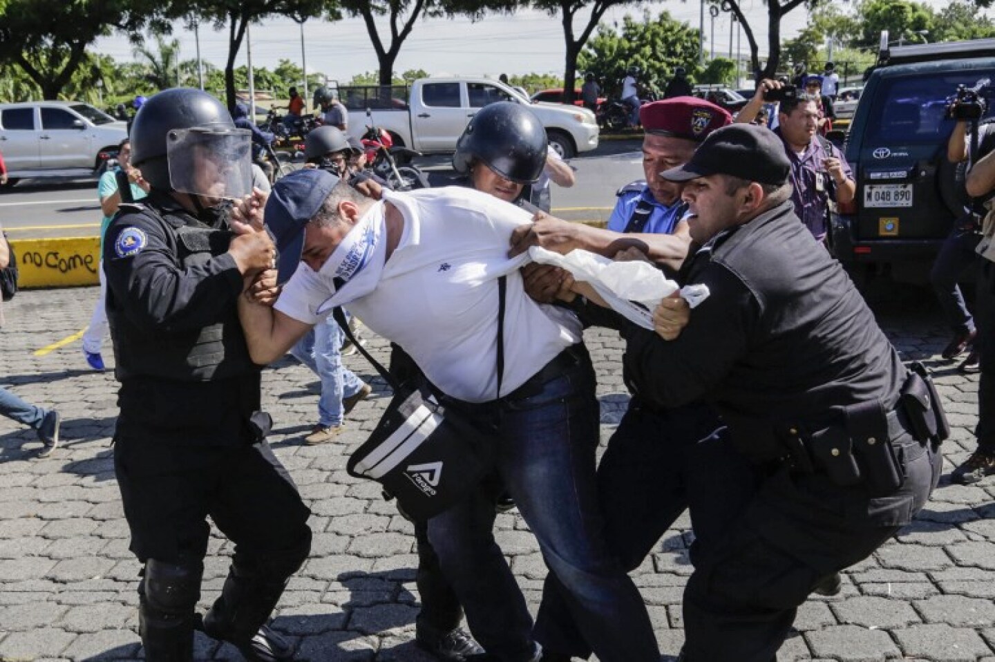 represión en Nicaragua