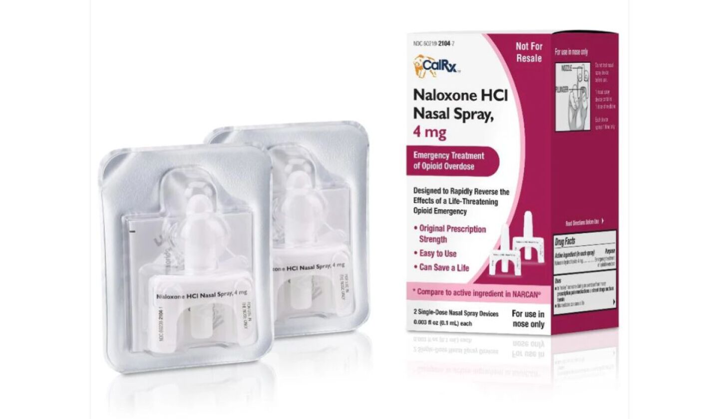 Venta de naloxona en California CalRx