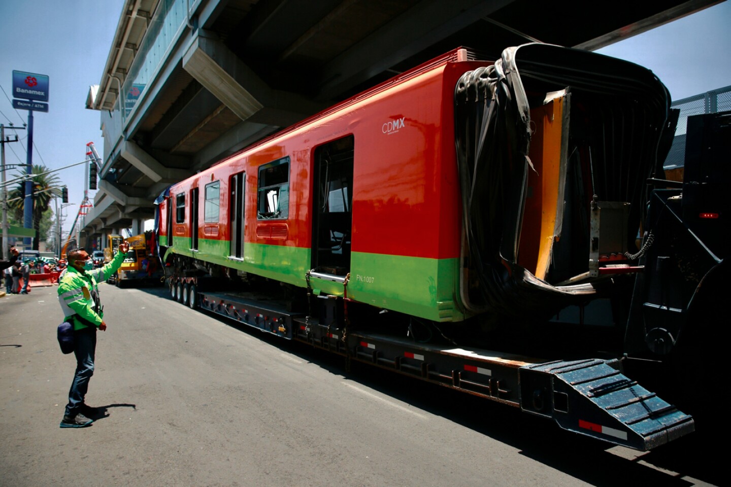 metro ciudad de mexico, colapso, caida del metro