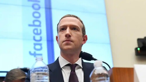 director ejecutivo de meta mark zuckerberg testifica ante un comité del congreso en washington