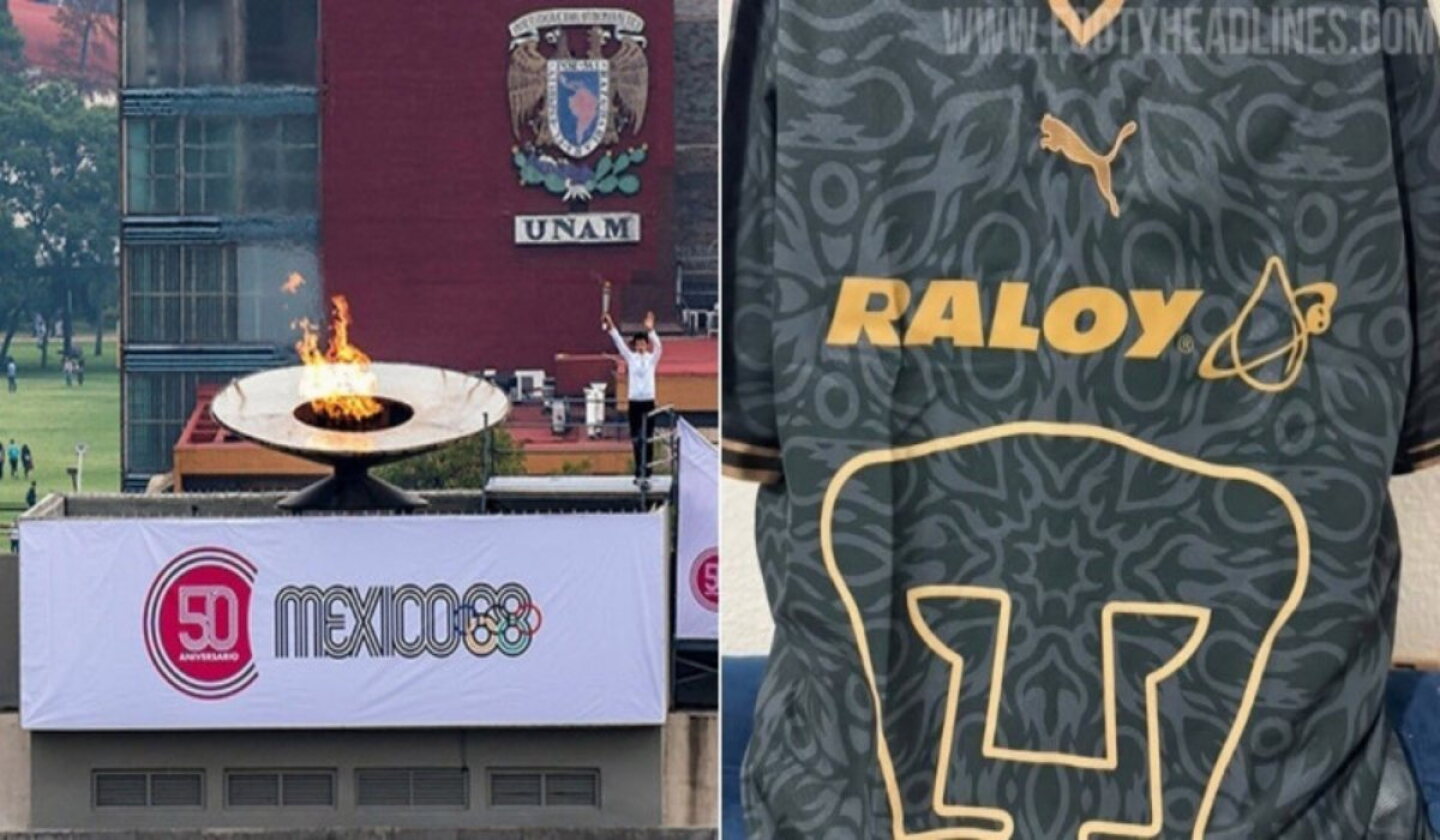 Pebetero Liga MX: Pumas prepara un tercer jersey inspirado en el pebetero del ...