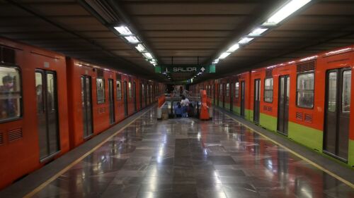 Se registró poco afluencia de pasajeros en el Sistema de Colectivo Metro debido a la celebración de Navidad