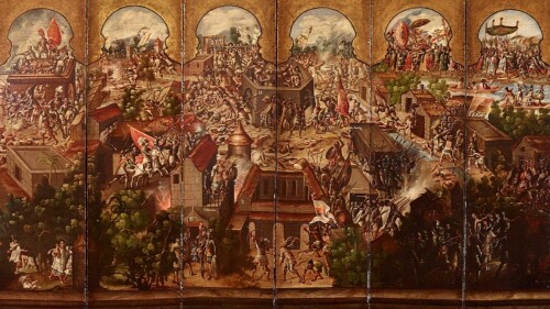 biombo_conquista_mexico_museo_franz_mayer