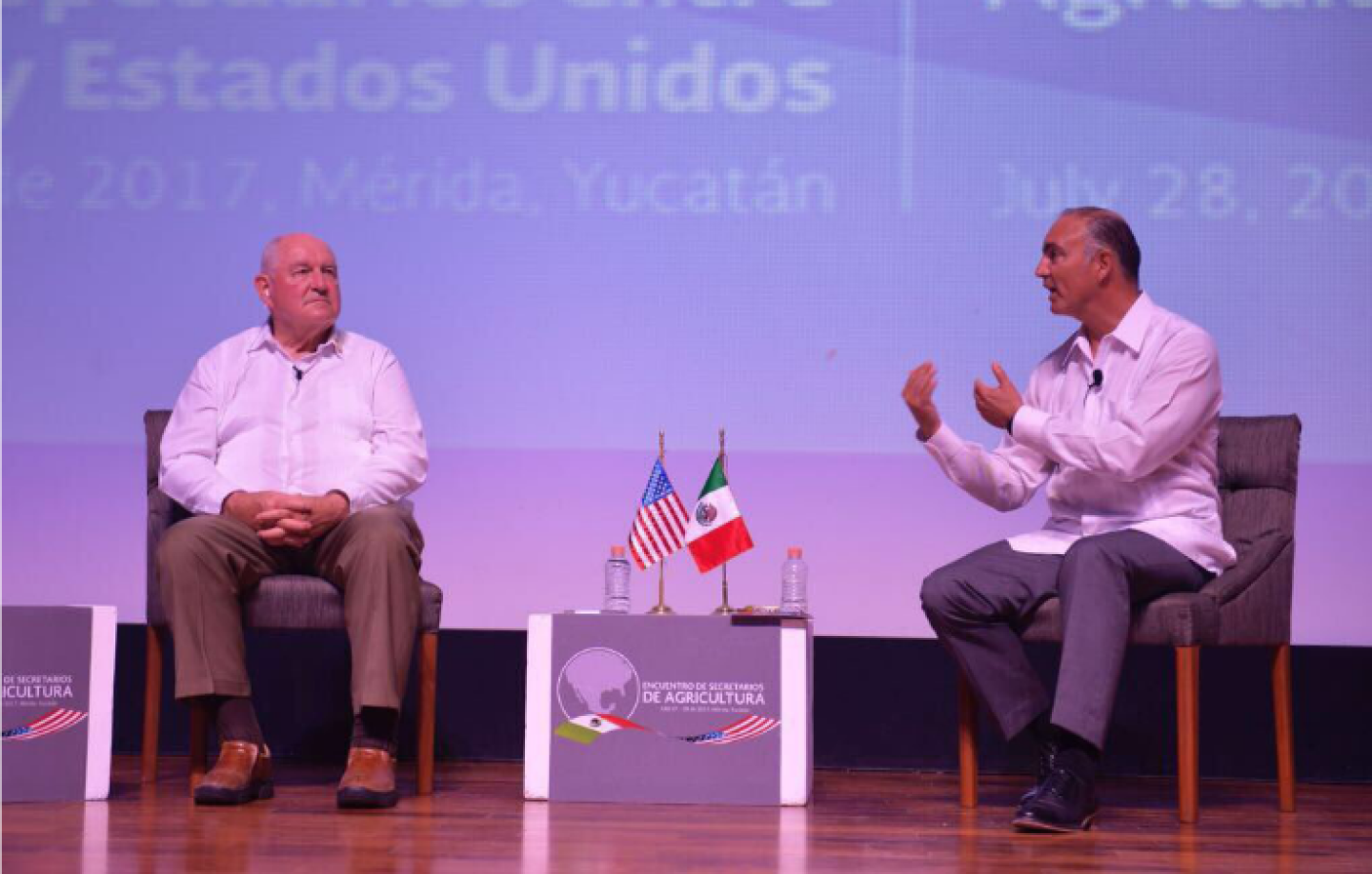 Secetarios de Agricultura Méx-EU cortada