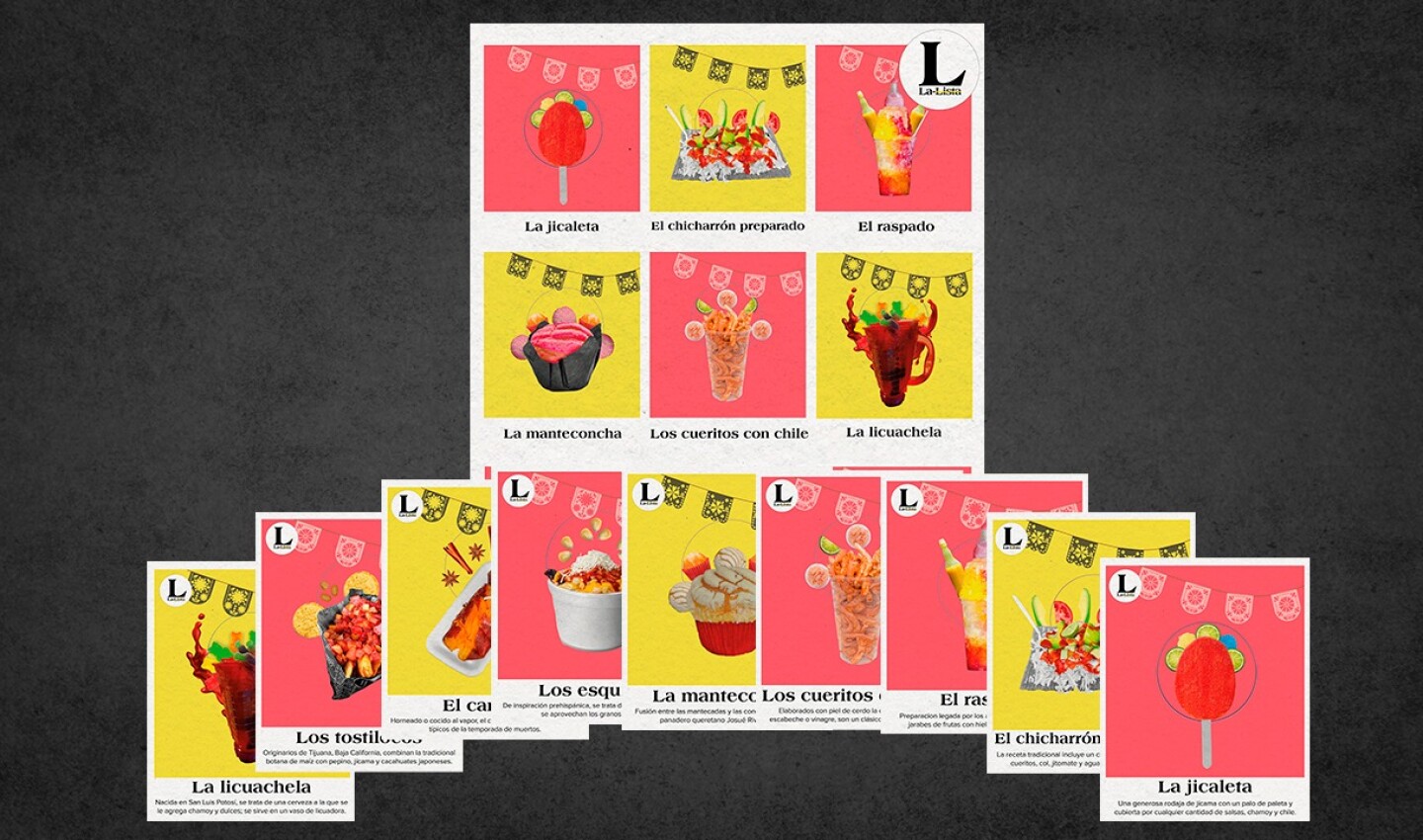 Lotería de antojitos