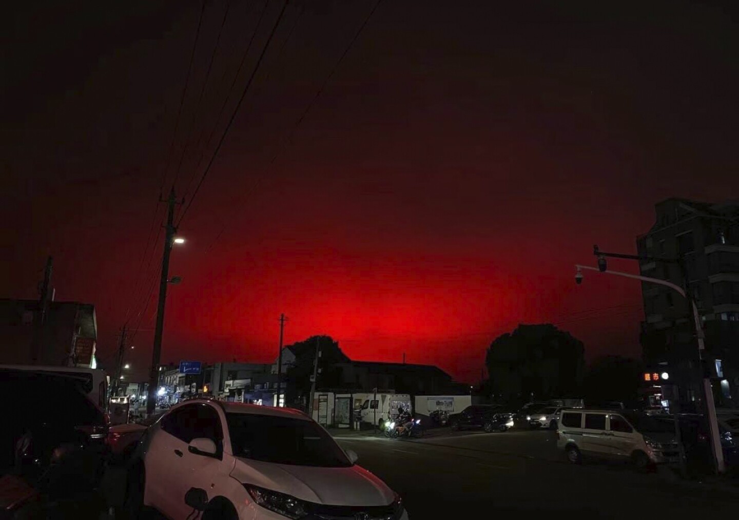 Cielo rojo