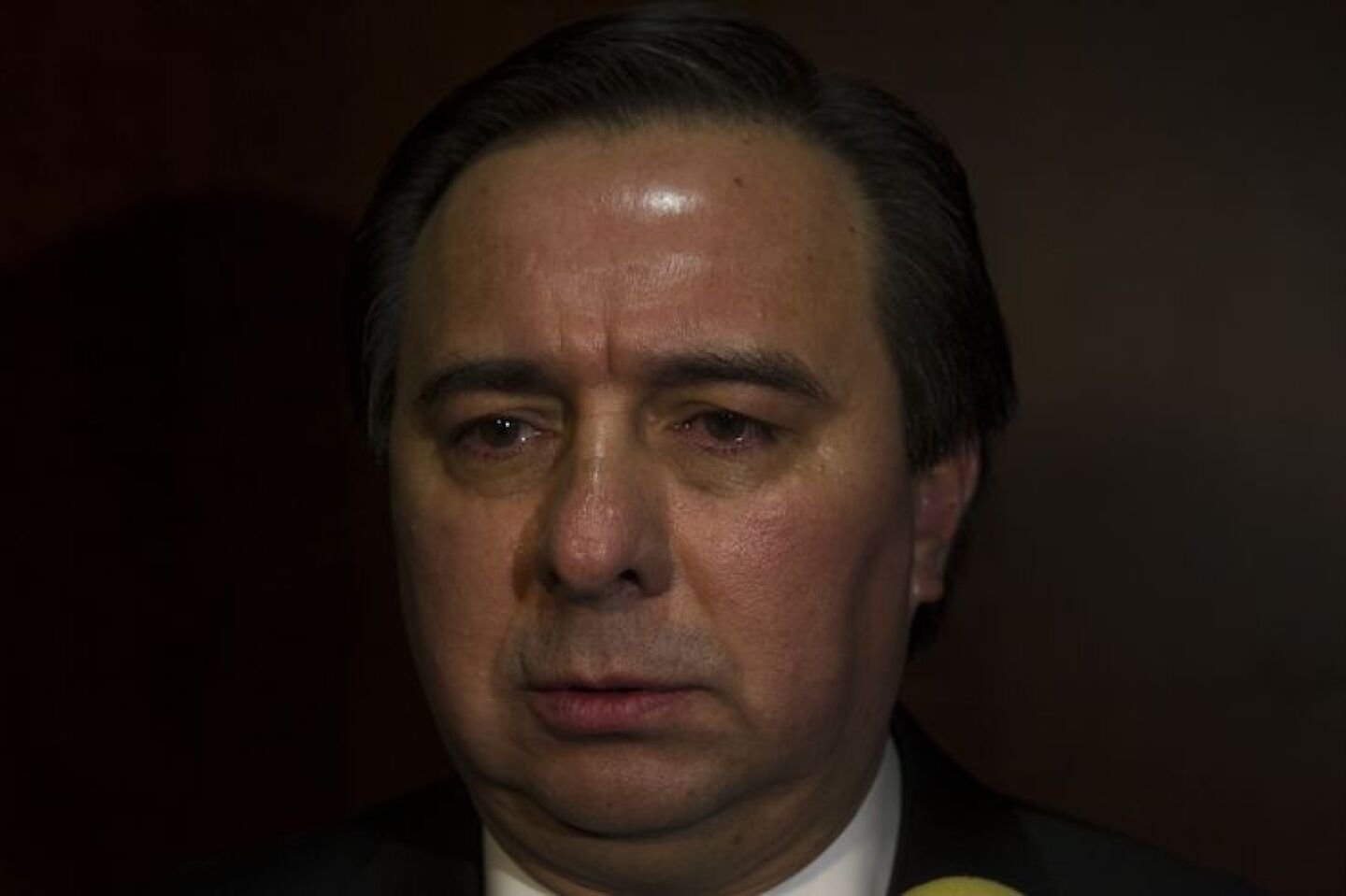 CIUDAD DE MÉXICO, 14MARZO2017.- Tomás Zerón De Lucio, Secretario Técnico del Consejo de Seguridad Nacional, participó en un foro de bioseguridad en la Cámara de Senadores. FOTO: MOISÉS PABLO /CUARTOSCURO.COM