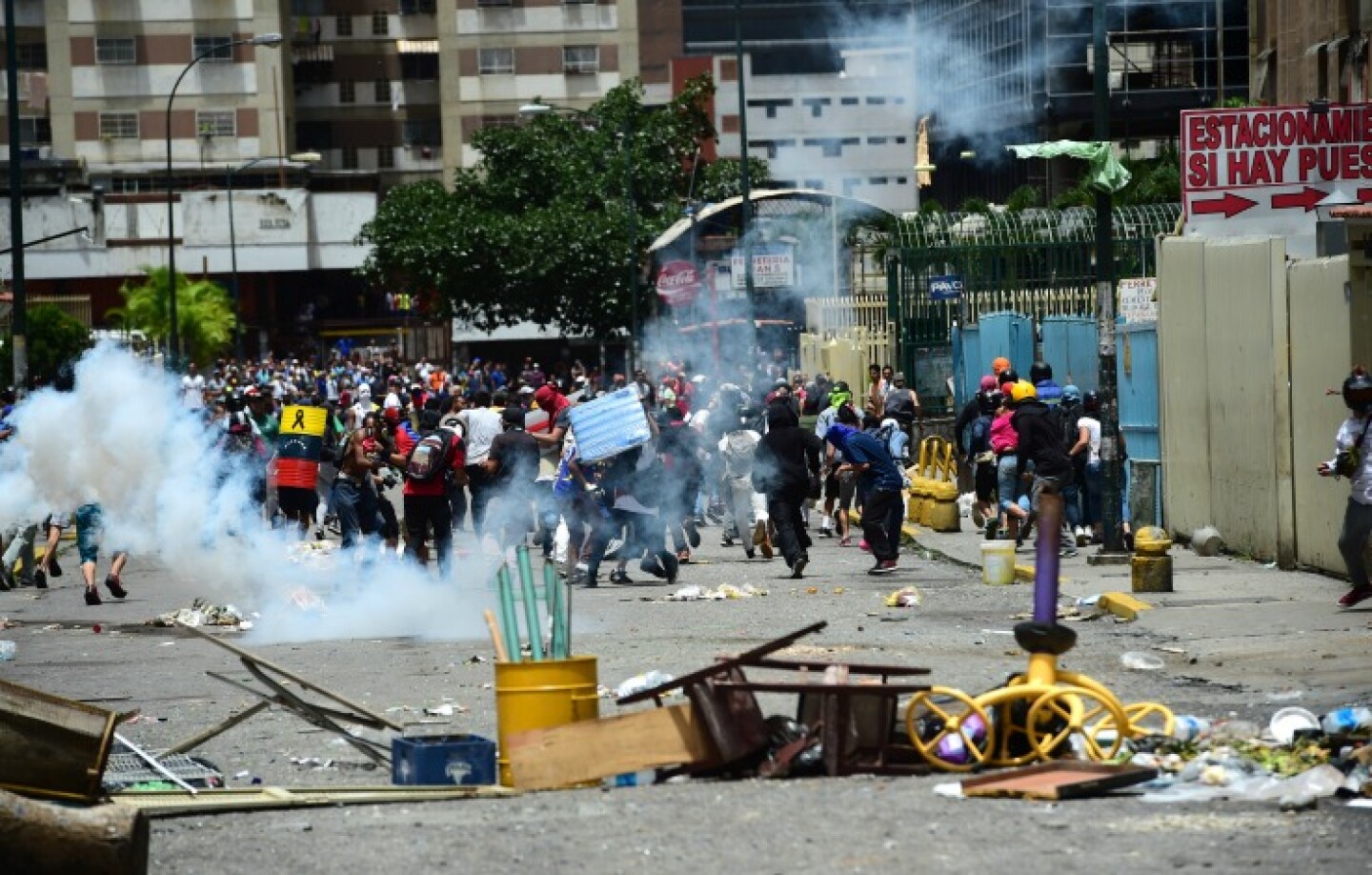 Paro Venezuela cortada