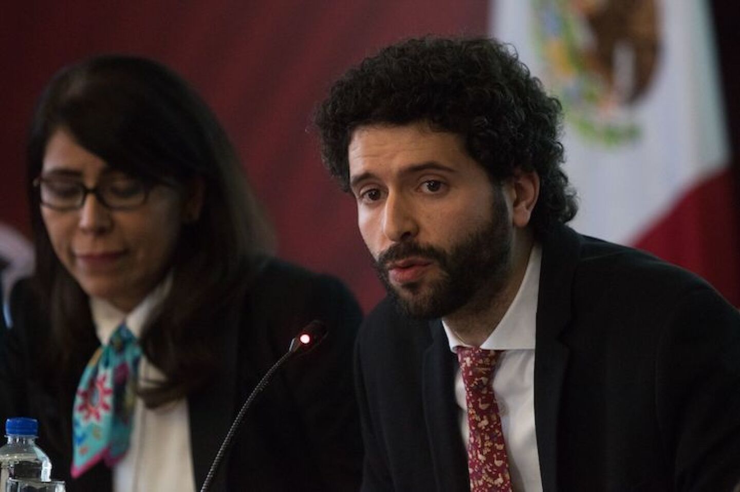 CIUDAD DE MÉXICO, 14MARZO2019.- Roberto Valdovinos Alba, director del Instituto de los Mexicanos en el Exterior de la SRE, anunció la realización de los Foros Consultivos en el Exterior 2019, que se llevarán cabo en territorio estadounidense.  FOTO: MOISÉS PABLO /CUARTOSCURO.COM
