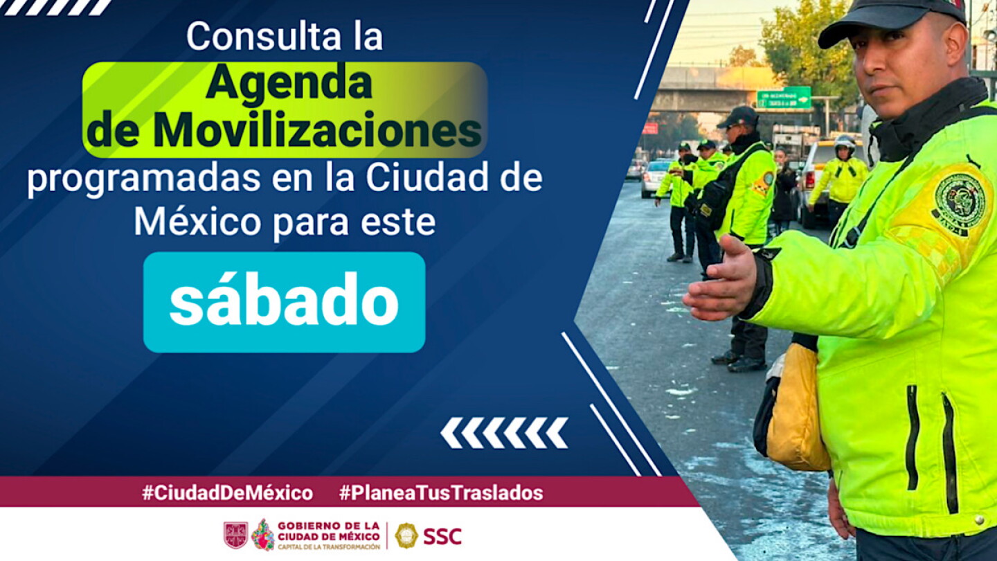 Marchas CDMX hoy 17 de octubre: horarios, rutas y calles afectadas por bloqueos y eventos