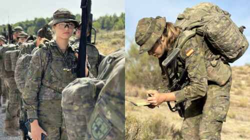princesa leonor militar