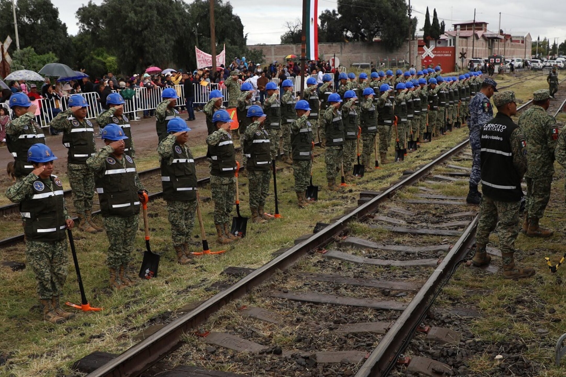 Banderazo Trabajos Preliminares Tren AIFA Pachuca (5)