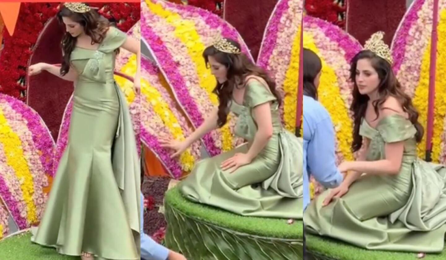 Miss Universe Fatima Bosch Collapses on Parade Float