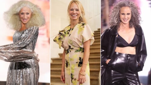 Se acabó el maquillaje y las canas están de moda en la Semana de la Moda de París