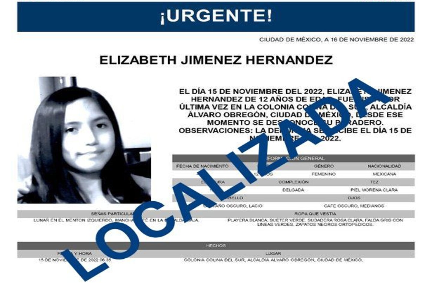 elizabeth-fue-hallada-en-hidalgo-tras-casi-una-semana-desaparecida