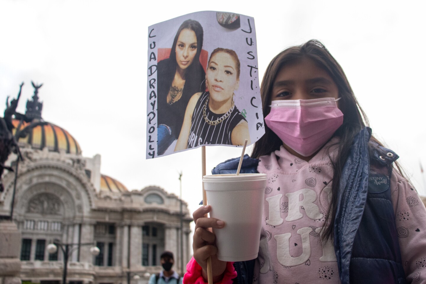 Marcha para exigir justicia por Polly y Fernanda