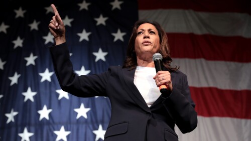 Kamala Harris vicepresidenta electa de Estados Unidos Kamala Harris