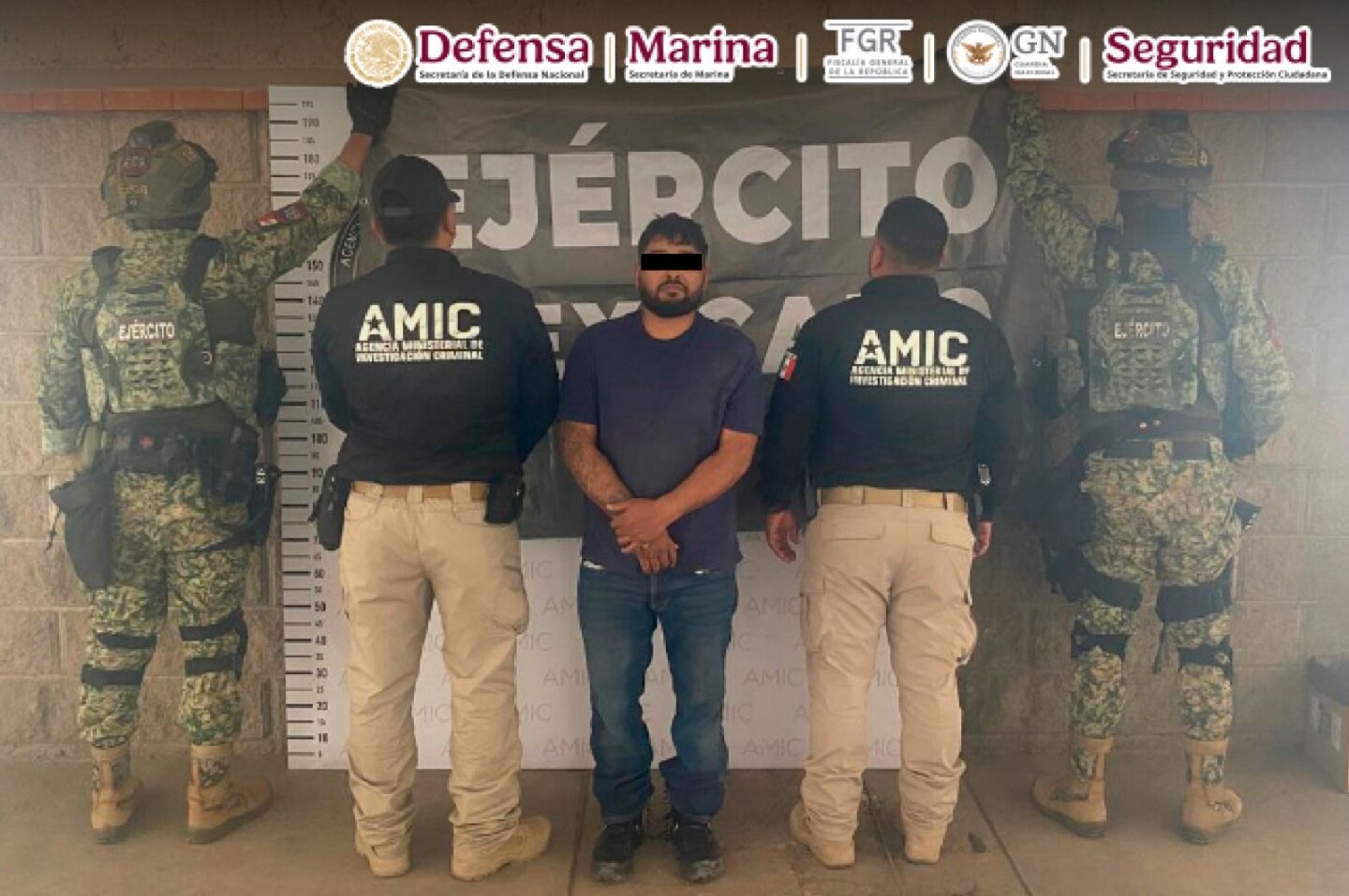 Salu Francisco “N” detenido