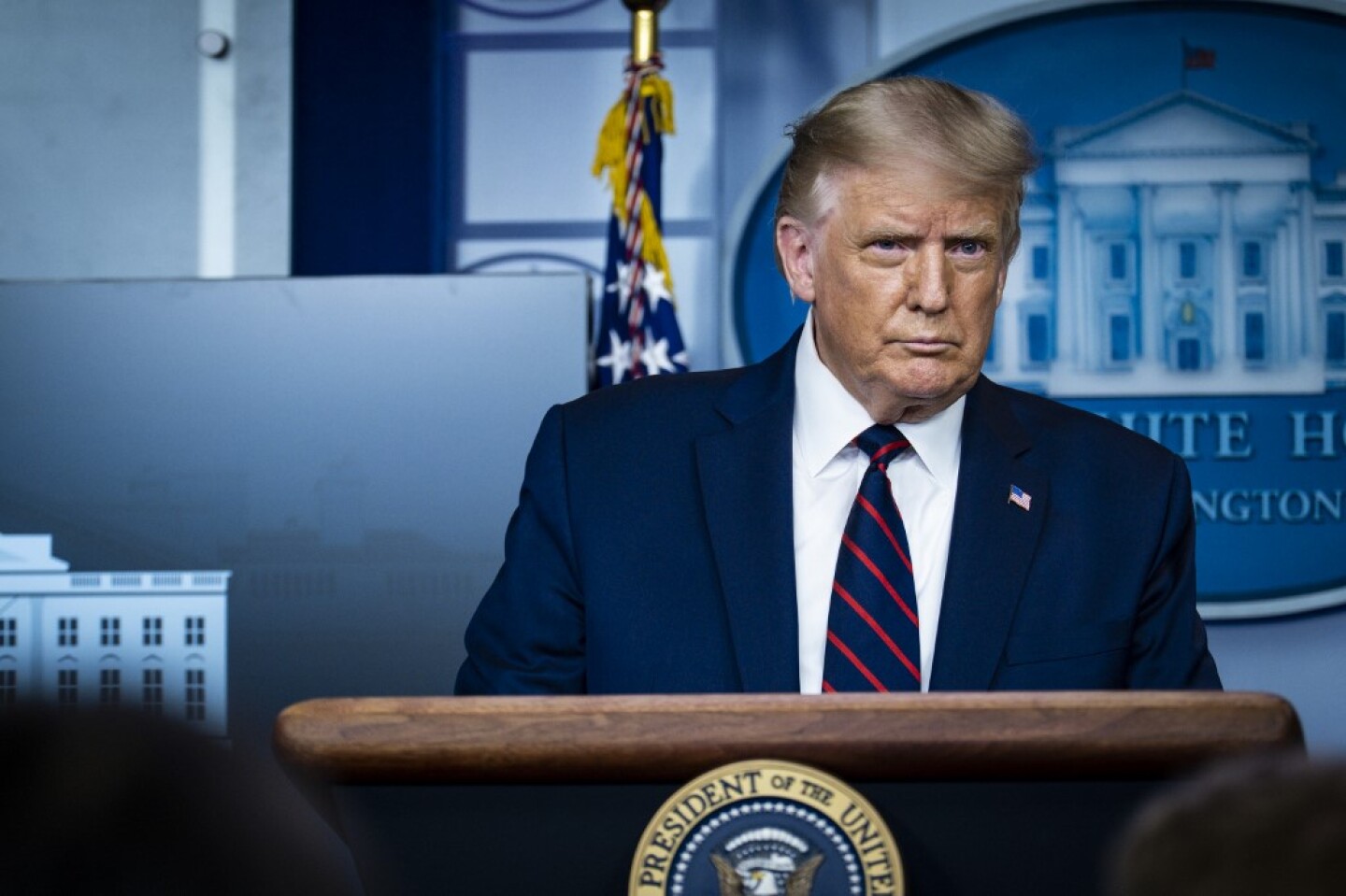 President Trump Holds A News Conference On Administration's Covid Response