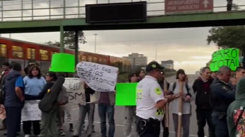 Bloqueo Calzada de Tlalpan