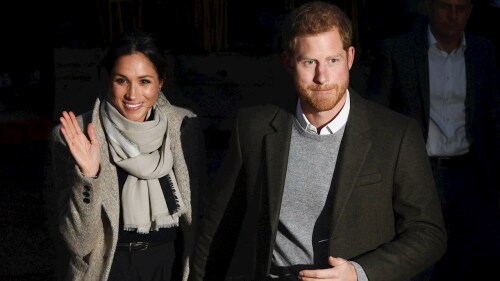 Meghan y el príncipe Harry