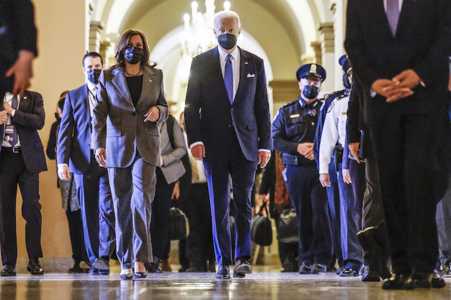 U.S. Capitol Commemorates First Anniversary Of January 6 Attack