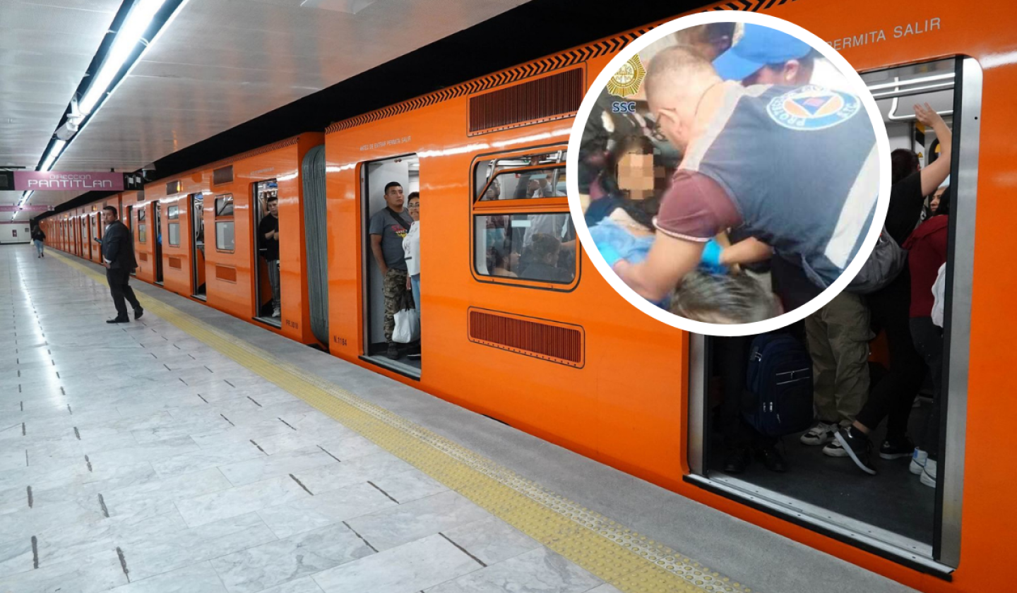 Parto en Metro de la CDMX