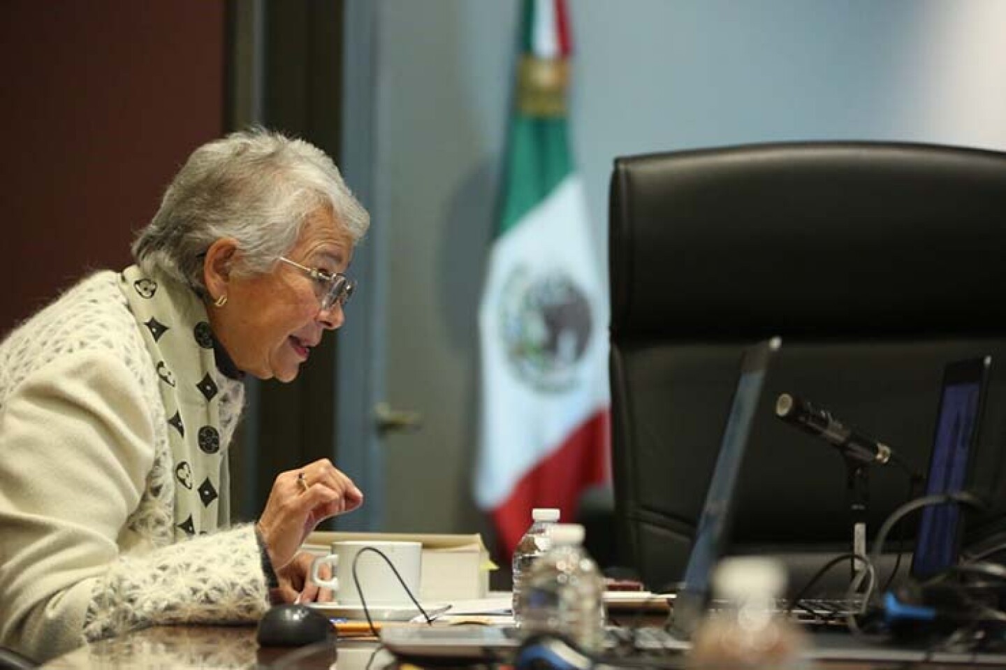 Es momento de una nueva Ley General de Población que permita expedir la cédula única de identidad digital: secretaria Olga Sánchez Cordero.