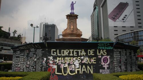 Conferencia Glorieta de las Mujeres que Luchan