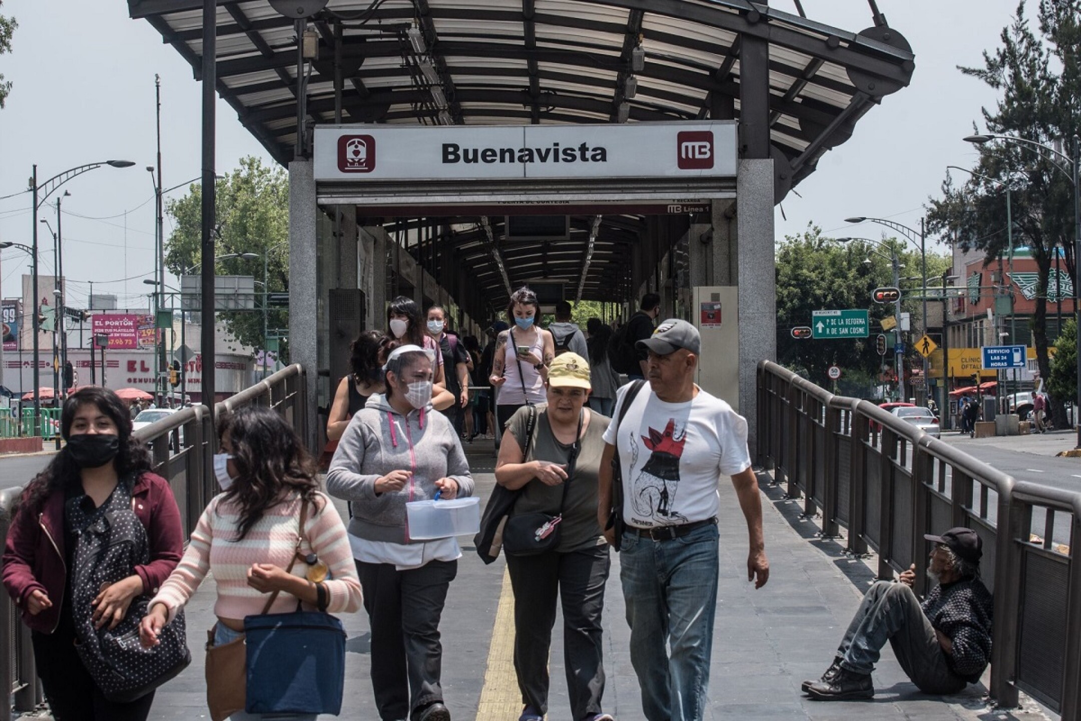 Estaciones Transporte metrobús Buenavista