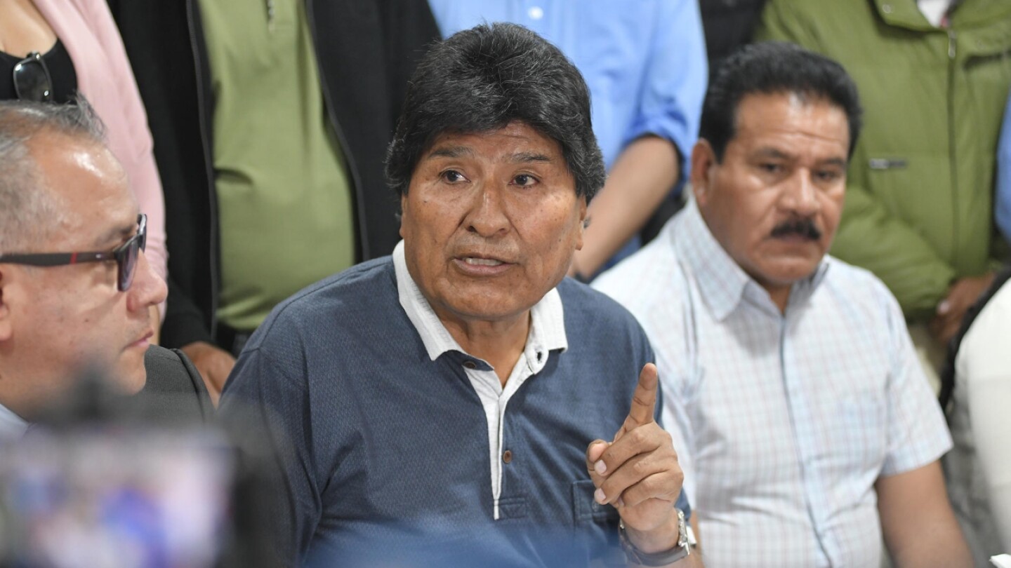 evo morales trata de personas