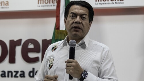 Mario Delgado, líder nacional de Morena