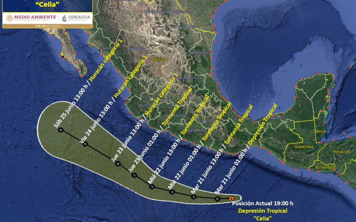 DEPRESIOn_celia_huracan_tormenta