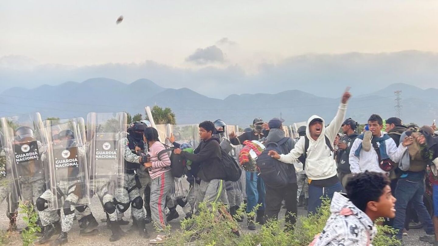 migrantes en Oaxaca