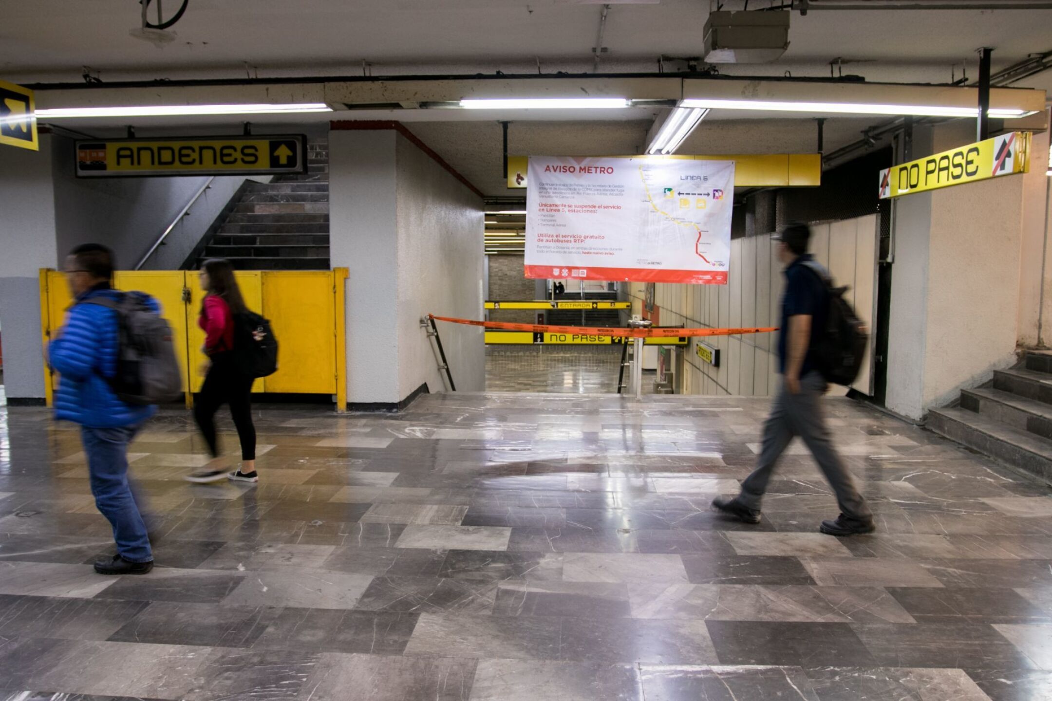 En primer día de funcionamiento, se reporta incidente en línea 5 del Metro